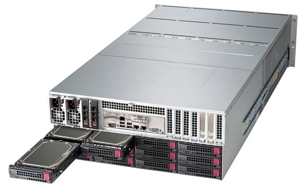 Supermicro SSG 6047R E1R72L rear